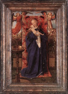 噴水の聖母子 ルネサンス ヤン・ファン・エイク Oil Paintings